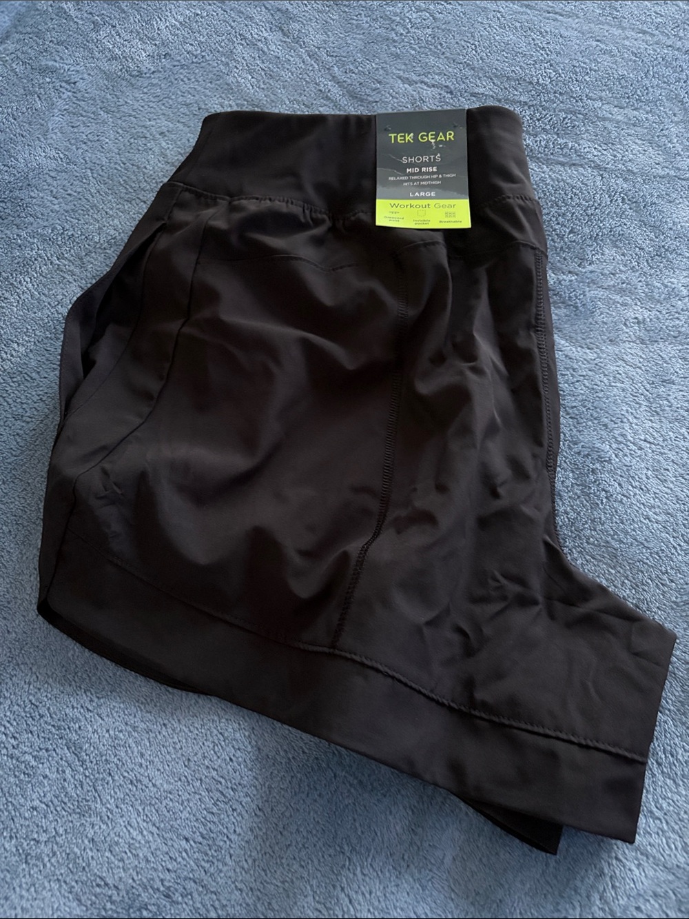 tek gear Black Athletic Workout Shorts